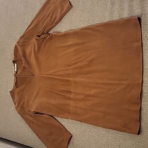 Vince Suede Knee-length Dress